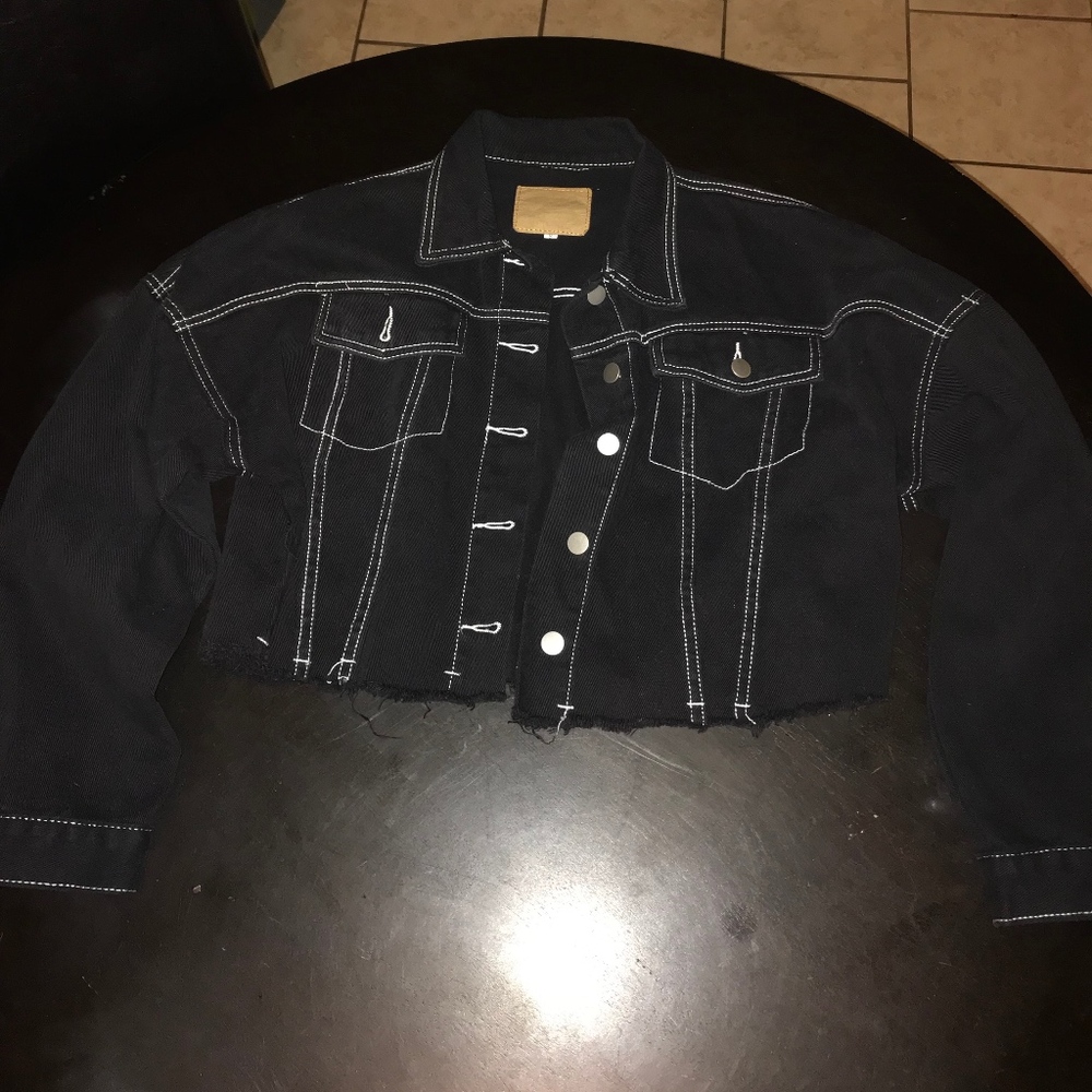 Black Denim Jacket